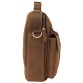 Чоловіча шкіряна сумка через коричневе плече Buffalo Bags