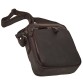 Темно-коричнева шкіряна сумка через плече Buffalo Bags