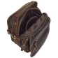 Коричневая сумка через плечо со множеством карманов Buffalo Bags