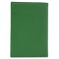Обложка для паспорта из кожи зеленая Desisan