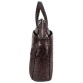 Элегантный кожаный портфель коричневого цвета Desisan