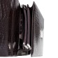 Вертикальный кожаный портфель Canpellini