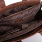 Сумка-портфель рыжего цвета из кожи Giorgio Ferretti