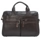 Портфель-сумка коричневый флотар Buffalo Bags