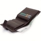 Бумажник из кожи коричневый флотар Canpellini