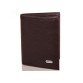 Симпатичный кожаный бумажник коричневого цвета Canpellini