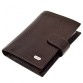 Кожаный коричневый бумажник Desisan