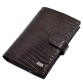 Шикарний чоловічий гаманець коричневого кольору Desisan