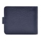 Стильное мужское портмоне синего цвета Desisan