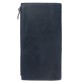 Крутое кожаное портмоне из кожи синий нубук Tony Bellucci