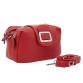 Красная сумка на три отделения Karya
