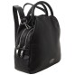 Сумка-рюкзак кожаная черного цвета Dor flinger