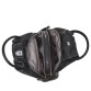 Сумка-рюкзак кожаная черного цвета Dor flinger