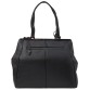 Жіноча сумка із чорної шкіри Giorgio Ferretti