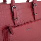 Червона сумка з фактурою з крокодила Giorgio Ferretti