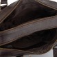 Коричневая кожаная сумка для ноутбука до 16 дюймов Newery