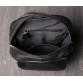 Чёрная кожаная сумка слинг Vintage