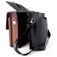 Деловой портфель коричневого цвета с отделом для ноутбука Fouquet