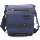 Удобная сумка через плечо синего цвета Goldbe