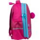 Рюкзак шкільний напівкаркасний Cute cat для дівчаток рожевий GoPack