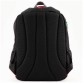 Чорний рюкзак з контрастними замками GoPack