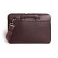 Кожаная сумка для ноутбука коричневая 13"  Issa Hara