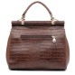 Елегантна жіноча сумка коричневого кольору Wallaby