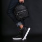 Небольшой кожаный рюкзак Fiji Black Jizuz