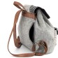 Небольшой серый женский рюкзак Kite