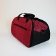 Вместительная спортивная сумка бордового цвета MAD