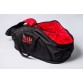 Сумка-рюкзак чёрный с красной подкладкой INFINITY MAD