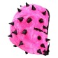 Розовый меховый рюкзак для девочек MadPax
