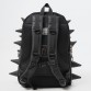 Чорний молодіжний рюкзак з колючками MadPax
