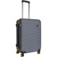 Сірий валізу з ABS пластику Abroad National Geographic