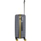 Серый чемодан из ABS пластика Abroad National Geographic