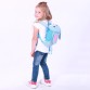 Дитячий рюкзак зайчика блакитного кольору для дітей від 1,5 до 4х років Nohoo