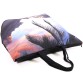 Пляжная сумка с принтом морского заката Dilan