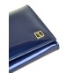 Стильный синий кошелек с блеском Bretton