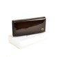 Симпатичний коричневий гаманець з лакованої шкіри Bretton