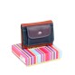 Різнобарвний шкіряний гаманець для жінок DrBond