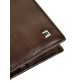 Кожаное портмоне с одним карманом для купюр Bretton