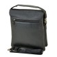 Вместительная мужская сумка-планшет черного цвета DrBond