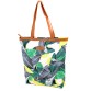 Текстильная сумка с модным лиственным принтом PODIUM