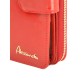 Якісний шкіряний гаманець червоного кольору Alessandro Paoli