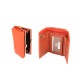 Компактный оранжевый женский кошелёк Sergio Torretti