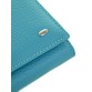 Стильний шкіряний гаманець блакитного кольору DrBond