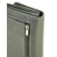 Симпатичный кожаный кошелек серого цвета DrBond