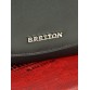 Небольшой черный кошелек с красной серединой Bretton