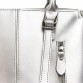 Нарядная женская сумка серебристого цвета Alex Rai