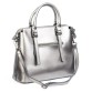 Ошатна жіноча сумка сріблястого кольору Alex Rai